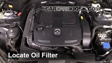 Oil & Filter Change Mercedes-Benz E350 (2010-2016) - 2013 Mercedes-Benz
